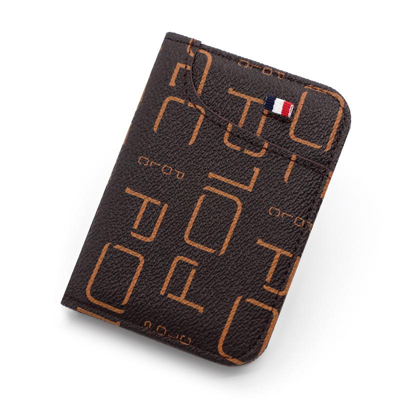 1Pc Luxury Card Bag Multi Functional Thin Multi Slot Mini Pocket Coin Wallet