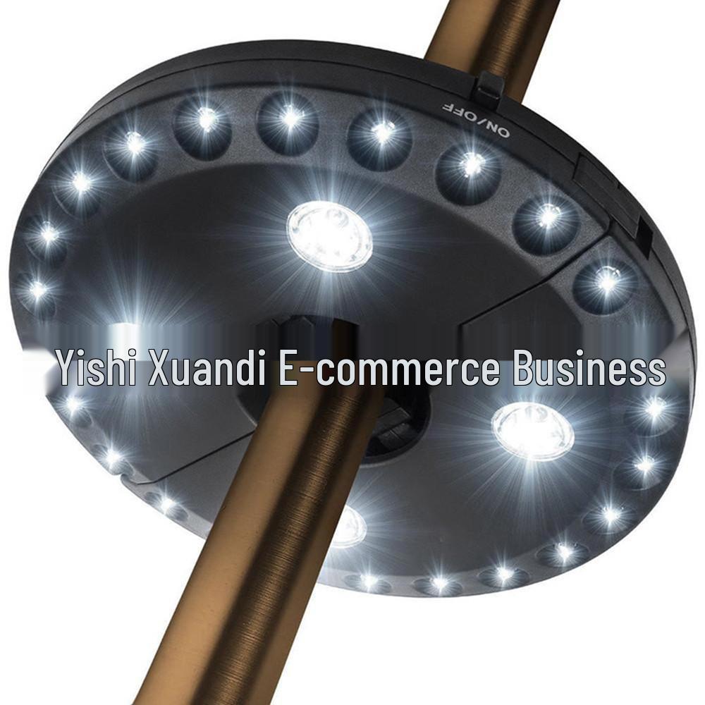 Outdoor Multifunctional LED Tent and Umbrella Light with 28 LEDs - Camping, Beach, Emergency, and Hanging Use