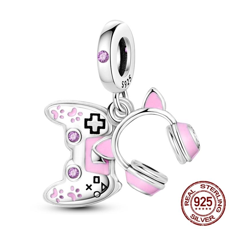 Copper Charms Beads Fit Original Pan Bracelet Making For Woman Jewelry Fashion Pendant