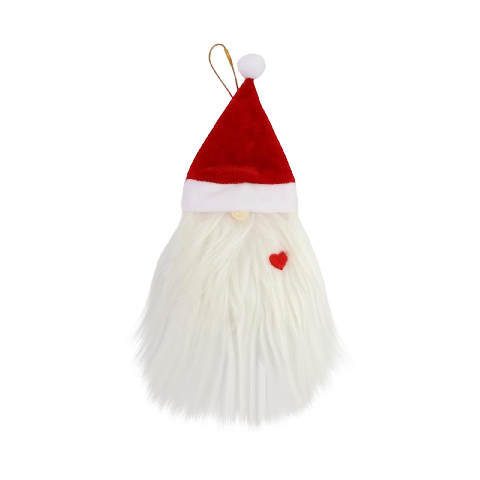 

Bearded Claus Hat Ornaments, Christmas Porch Closet Decorations One Size белый