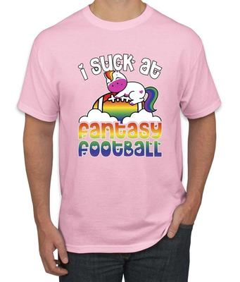 I Suck At Fantasy Football Punishment Funny Sport Men's Unisex T-Shirt