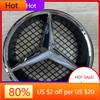 CFF1 2025 Hot For Mercedes Benz 18.5cm Hollow Style Car Front Grill Emblem W204 With Base For Mercedes Benz C CLASS W204 GLK W204 B W