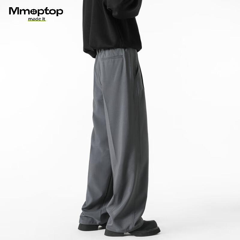 MMOPTOP Men's Retro Style Casual Trousers