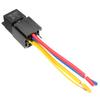 Waterproof 12V 80A 5Pin Dc Amp Spdt Car Relay + Practical Socket Car Starter Automotive Relay Universal Relays
