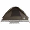 Vidaxl Tourist Tent, 2-Person, Dome, Brown, Waterproof