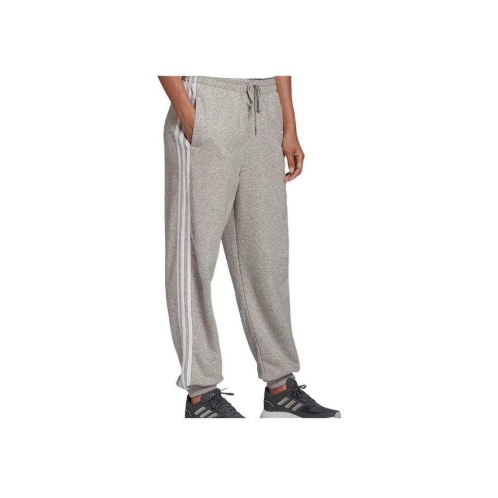 New Adidas Knitted Sports Pants Women's Light Gray HD4304