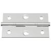 Universal Hinge Set 2 Pcs Silver 58 X 35 X 1 Mm Steel