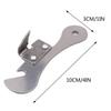 Can Opener Portable Mini Can Opener Multifunction Stainless Steel Home Cooking Tools Can Opener Beer Bottle Opener