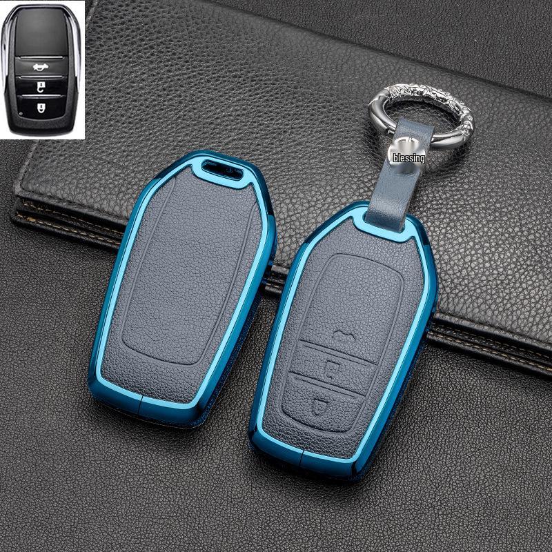 Full-Cover Metal Key Case for Toyota Corolla, RAV4, Rongfang, Wilanda, Levin, Camry
