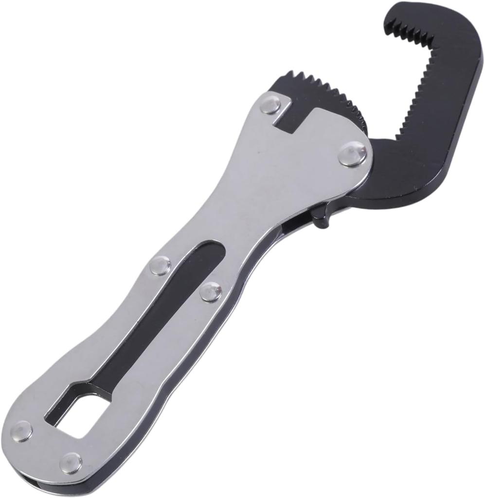 Xiaomi 2 In 1 Micro Stubby Wrench for Tight Spaces - Self Adjusting Pipe Vise Tool, Universal Adjustable Mini Spanner Repair Hand Tool