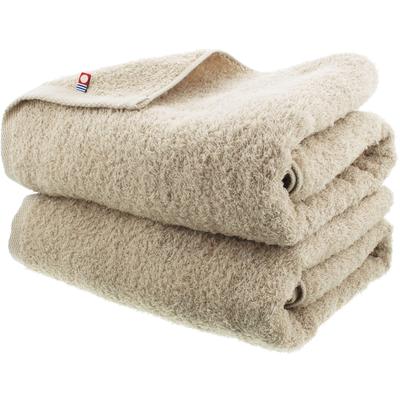 Imabari Factory Imabari Towel Certified Bath Towel Made In Japan Sand Beige 120 X 60cm Set of 2 Approx.