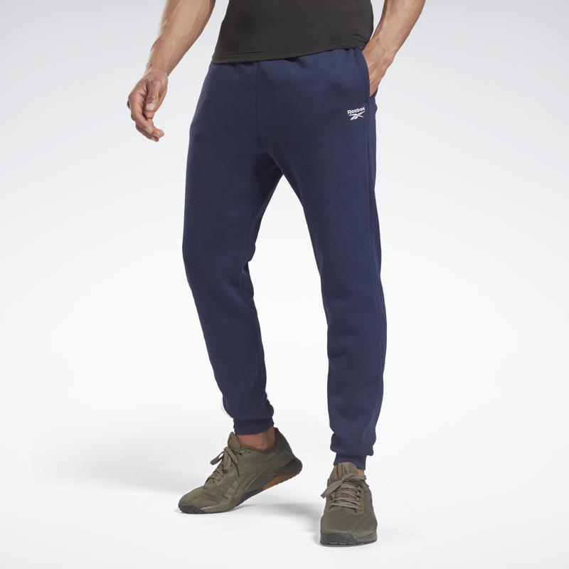Reebok Comfortable Knit Training Pants Men Bottoms Navy GS1602