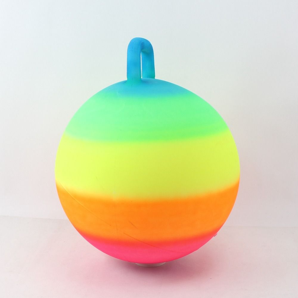 Durchmesser 18 Zoll Sport Hüpfball Mit Griff Springender Ball Kinder Hüpfball Outdoor Spielzeug