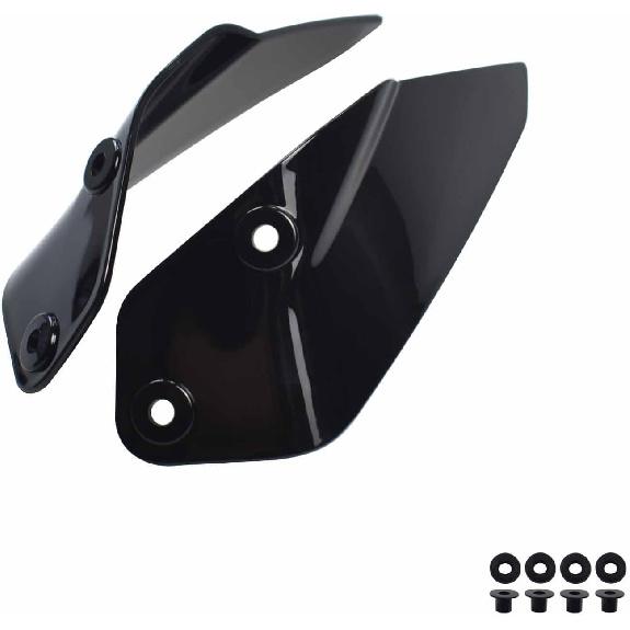 Motorrad Seitenscheibe Windschutz Seitenverkleidung Deflektor Luftstrom Handschutz Protektor passend für B.M.W R1250 GS Adv 2019-2022 R1200 GS Adv 2014-2020