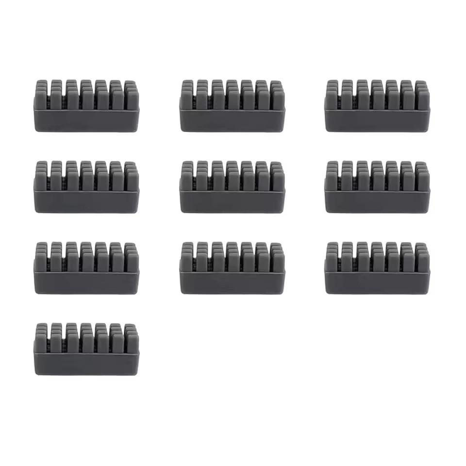 

Части 3D-принтера Силиконовая щетка для очистки сопла для Bambu Lab P1 P1P P1S X1 X1C Очиститель печатающей головки для протирки головки 3D-принтера Silica gel 10Pcs