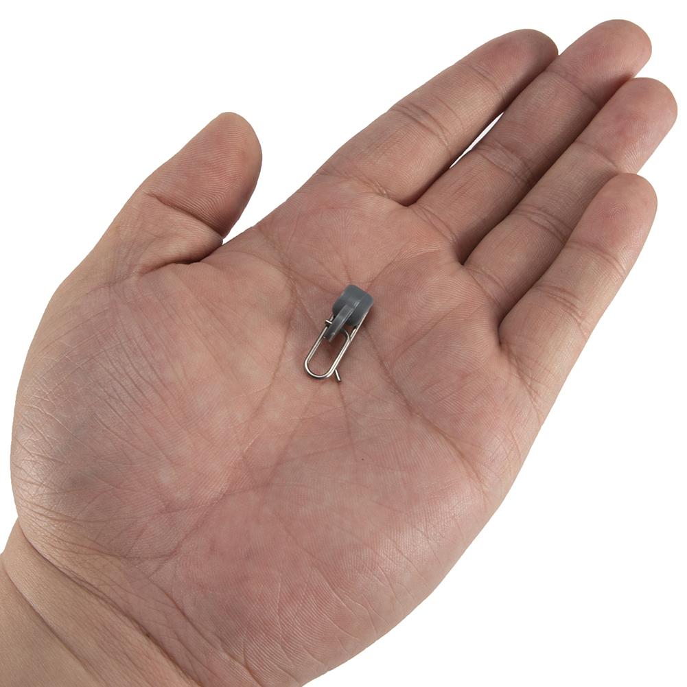 10-50pcs Impact Bait Fishing Lure Clip Stainless Steel Impact Bait Clip PE Decoupling Accessories Fishing Hook Tools