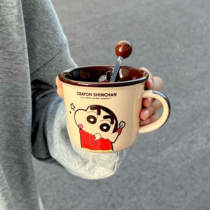 Birthday Gifts for Boys and Girls Crayon Small New Scale Cup Cute Couple Ceramic Mug Girlfriend Souvenir