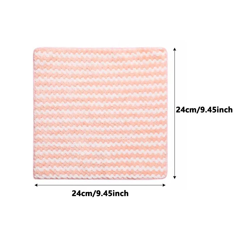 Kitchen Dishwashing Cloth Superfine Fiber Water Absorbent Cleaning Cloth Multipurpose Household Cleaning Tools Cleaning Cloth