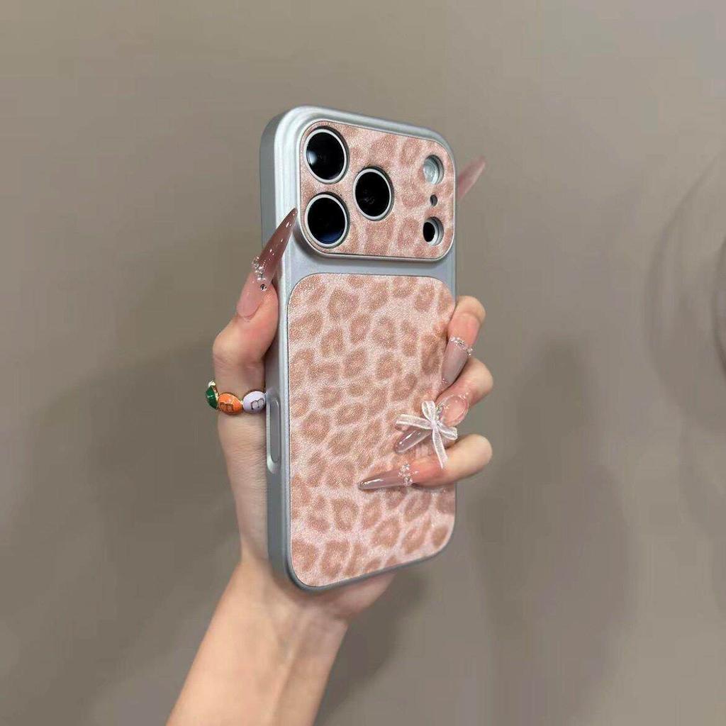Luxury Seconds Change 17 Leopard Print Phone Case For iPhone 13 14 15 16 17 Pro Max Shockproof Bumber Cases Cover
