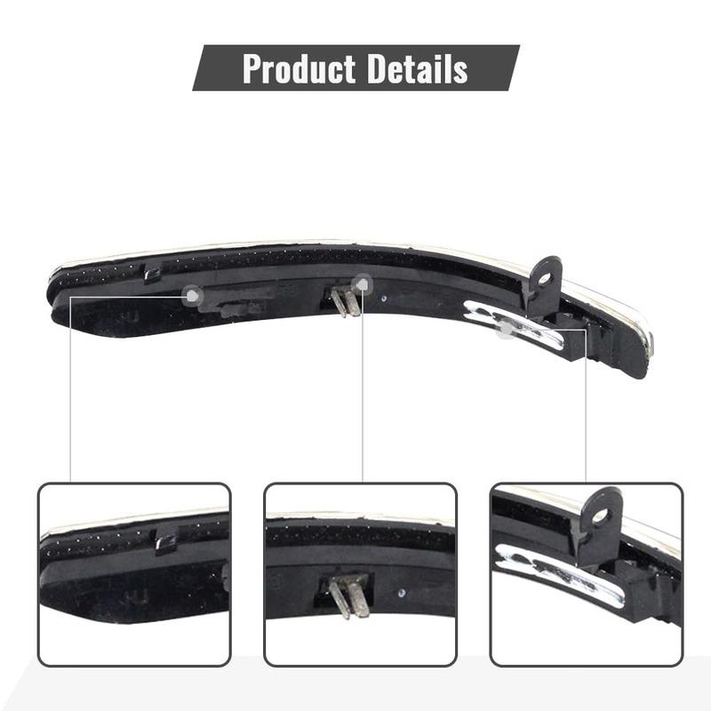 For Ford Edge US Version 2011 2012 2013 2014 Car Outside Rearview Door Side Mirror Turn Signal Light Lamp LED