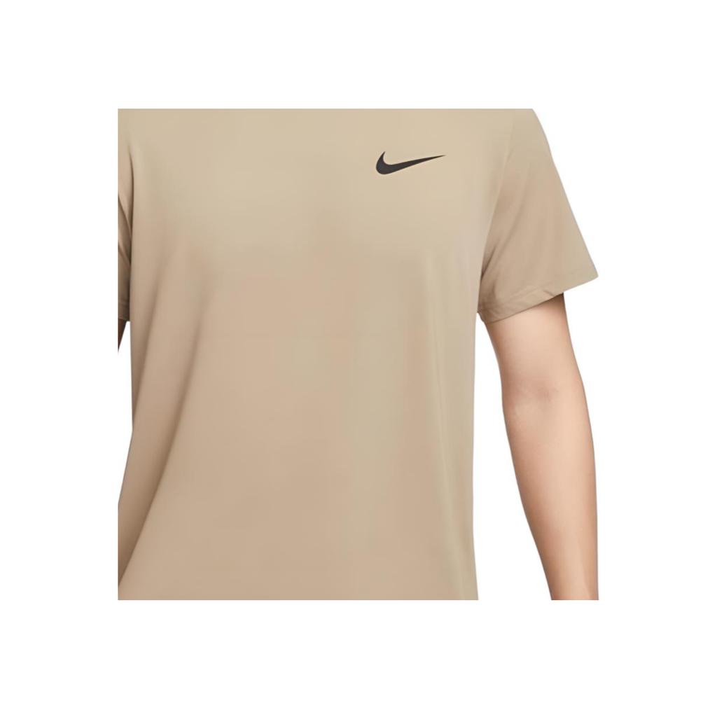 Nike Quick-Drying Breathable Running Sports Casual Comfortable Round Neck Short Sleeve T-Shirt Men Tops Khaki CZ1182-247