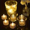 24 mini flameless LED candles, suitable for Christmas and Halloween home decoration, bedroom, wedding parties, and holiday table decoration