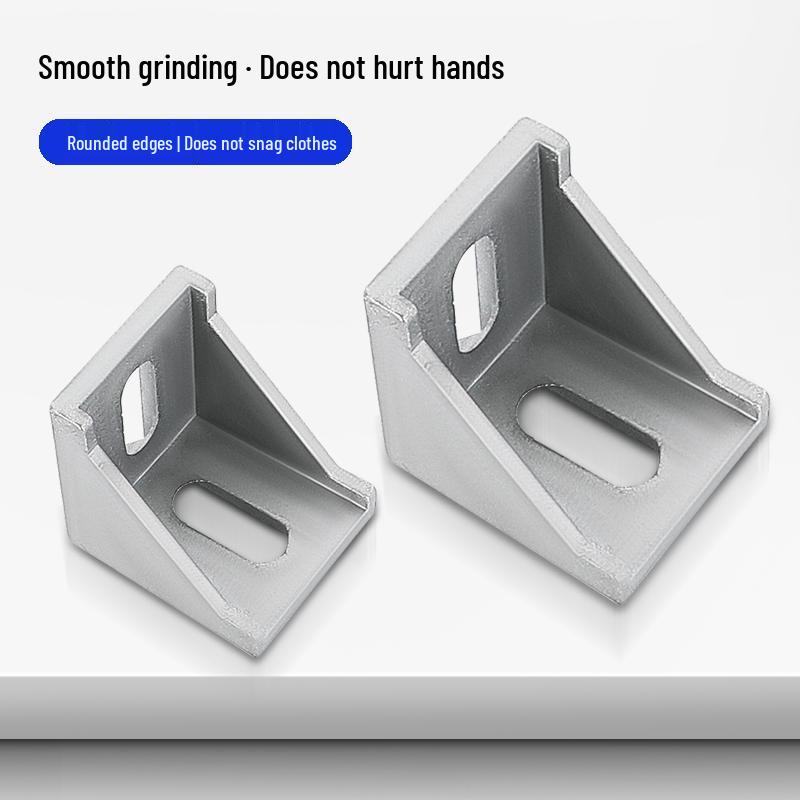 Aluminum 90° Corner Bracket Connector for 4040/2020/3030 Profiles