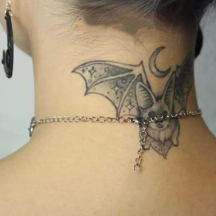Moon Zodiac Necklace In Geometric Style With Electroplated Alloy For Women