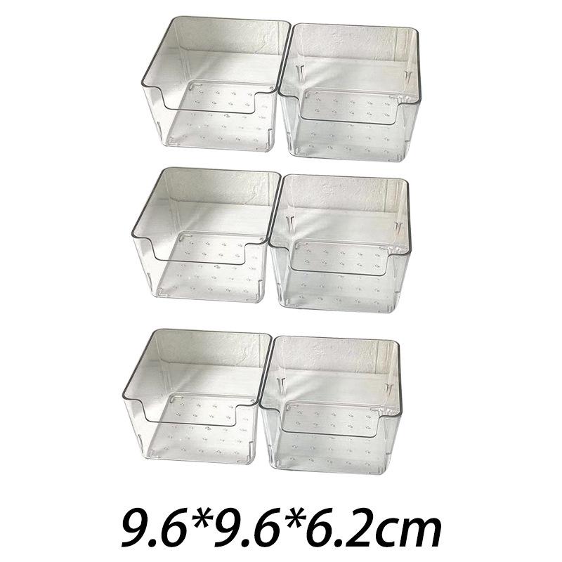 

Акриловый прозрачный настольный ящик для хранения косметики, чайных пакетиков и всякой всячины