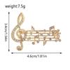 Clothes Accessories Musical Instruments Brooch Music Score Brooch Women Brooch Korean Style Badge
