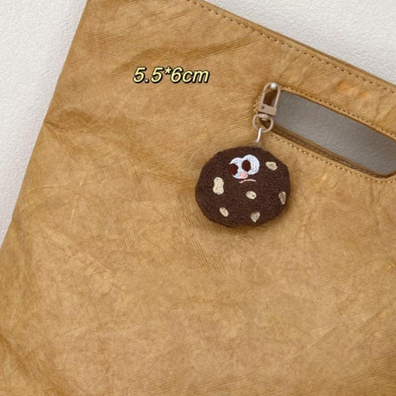 

Плюшевый Плюшевый Брелок для Ключей в виде Печенья Мультяшный Чудаковатый Подвеска для Сумки в виде Машинки Безделушки Подарки Аксессуары в Корейском Стиле Брелок для Ключей в виде Печенья Шоколада