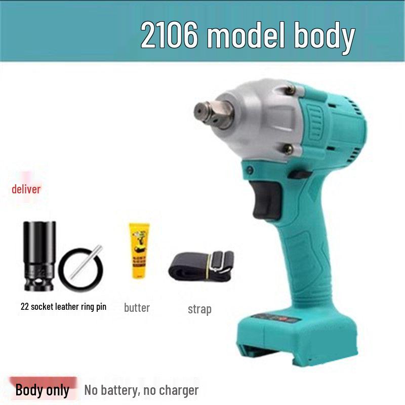 2106 Bürstenloser Hochdrehmoment Elektrischer Schlagschrauber für Gerüstbauer und Zimmerleute