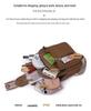 Retro PU Crossbody Chest Bag: Lightweight, Multi-compartment, Versatile and Fashionable Shoulder Bag