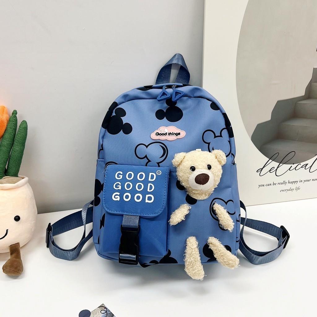 Colorful Animal Pattern Toddler Backpack Lightweight For School And Preschool