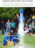 DIY Water Rocket Launcher Kit STEM Educational Science Experiment Outdoor Water Play Toy for Kids Physics Learning and Gifts