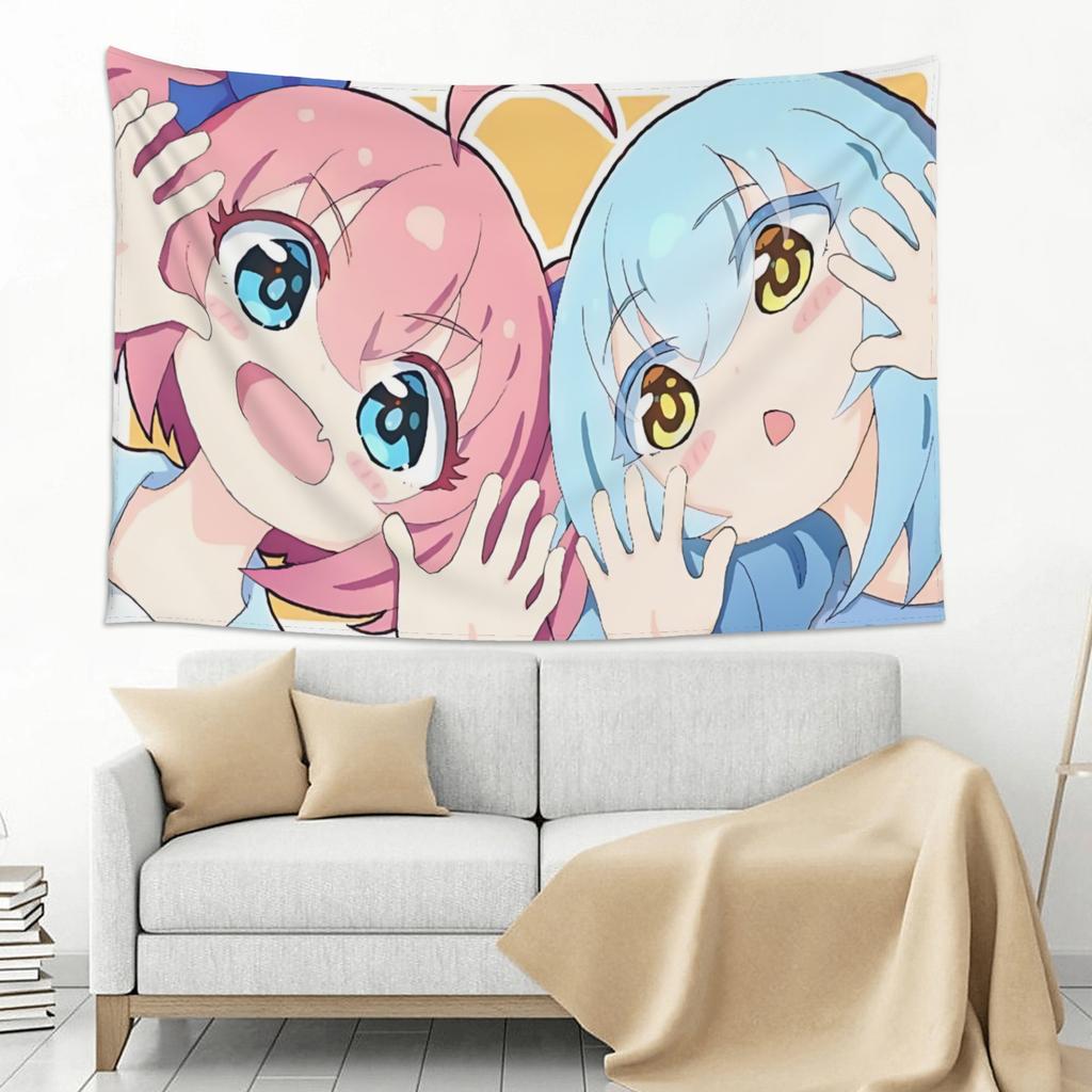 Japanese Style Anime Game Girl Tapestry Wall Hanging Blanket Tapestry Home Decor Items Wall Decorations