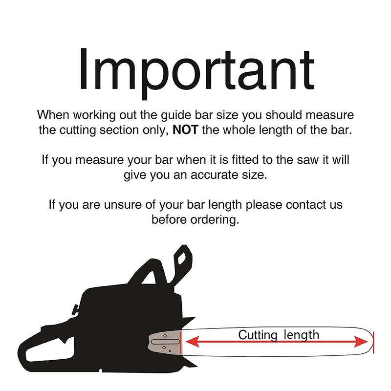 1/2/3/4/6 Stück 16 Zoll Kettensägenkette, Sägekette für Holzfäller, Schnittsäge, Zubehör für elektrische Sägeketten, 59 Antriebsglieder, 29 Schneider, 3/8 Zoll LP-Teilung .050 Zoll