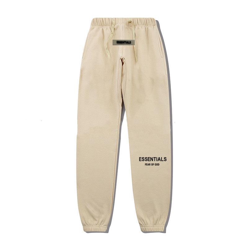 Fear of God Essentials Unisex Fleece Hoodie - Trendy Printed Sweatshirt