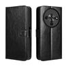 For ZTE Blade A76 5G PU Leather Case with Strap Crazy Horse Texture Phone Wallet Cover