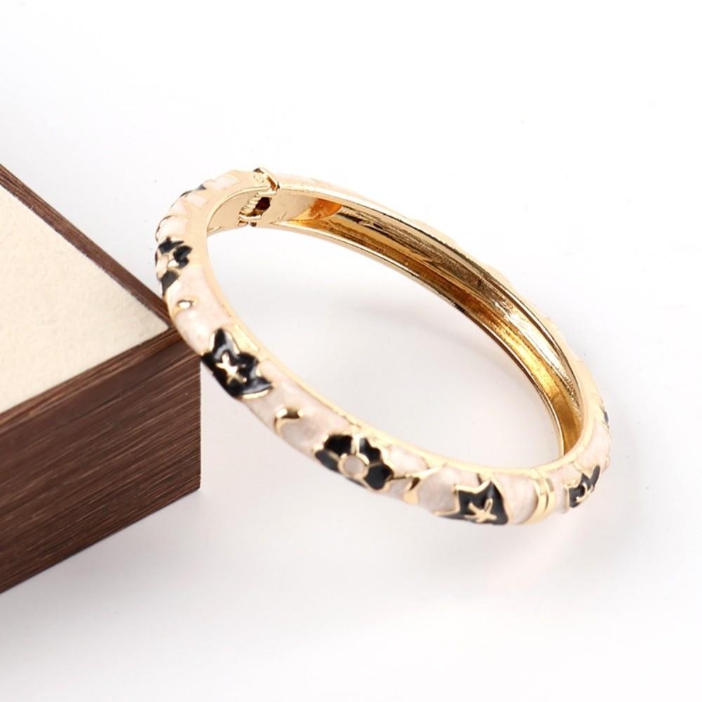 

Enamel Flower Bangle Traditional Women s Hand Bracelet Vintage Vintage Cloisonne Bangle Girls Style 3