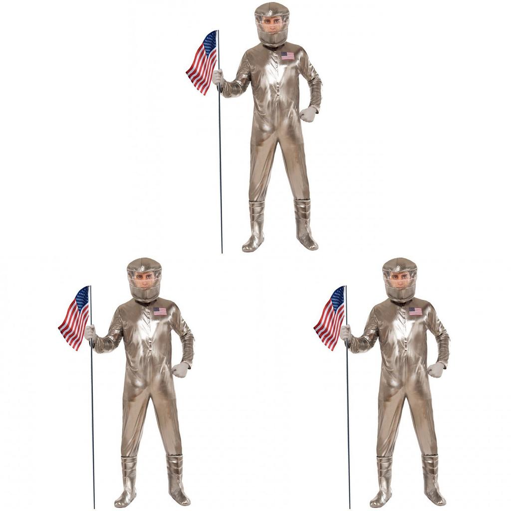 Premium Halloween Performance Costume For Men Featuring Stunning Silver Accents For Game Theme Events