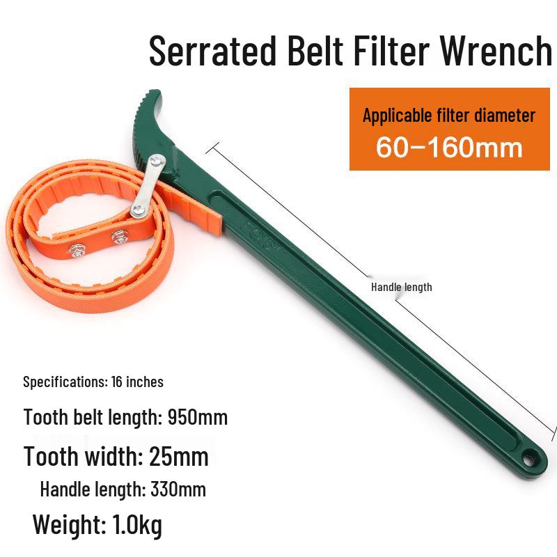 Non-slip Oil and Water Filter Wrench Tool