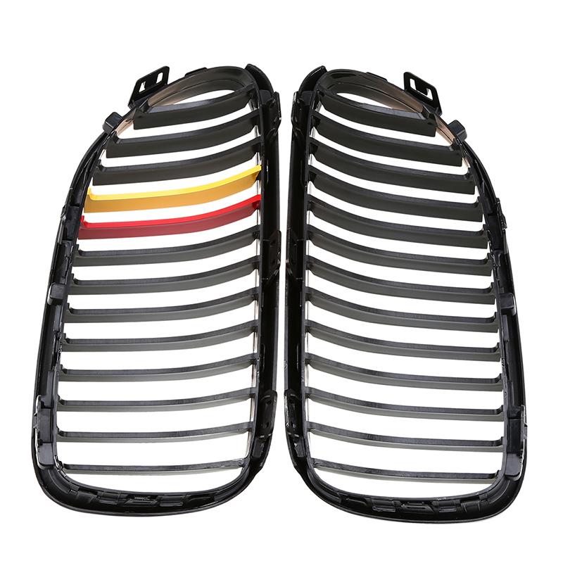 For BMW 3-Series E92 E93 Coupe Cabrio 2010-2013 Facelift Car Front Hood Kidney Grille Dual Slat Grill Exterior Parts