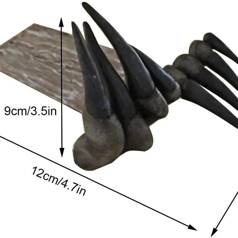 Закладки-Коготь на Хэллоуин - Рука-Коготь из Смолы, Настольные Декоративные Украшения для Книг, Синтетическая Смола