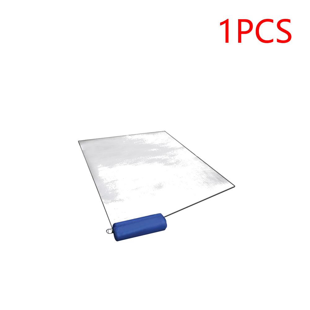 

1/2PCS Waterproof Camping Mat Moisture-Proof Aluminum Foil Mat Double-Sided Aluminum Foil Pad with Storage Bag for Camping