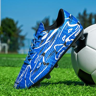 Herren Fußballschuhe FG/TF Outdoor Bequem Anti-Rutsch Training Professionell Erwachsener Rasen Wettkampf Sport Fußballschuhe Herren