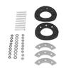 9 Hole Rear Sprocket Mount Rubber Pads Kit for 48cc 66cc 70cc 80cc 2 Stroke Motorised Bike