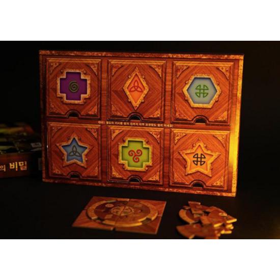 Korea Board Games Escape Room Puzzle Adventure Scientist’s Secret Board Game, Popular Korean Game