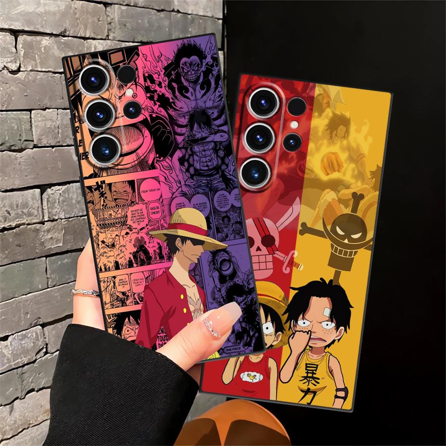 Anime One Pieces Case for Samsung Galaxy S26 Ultra Note 20 8 9 10 S10 S9 S20 Ultra S23 S24 S21 FE S25 Plus Funda Phone Cover