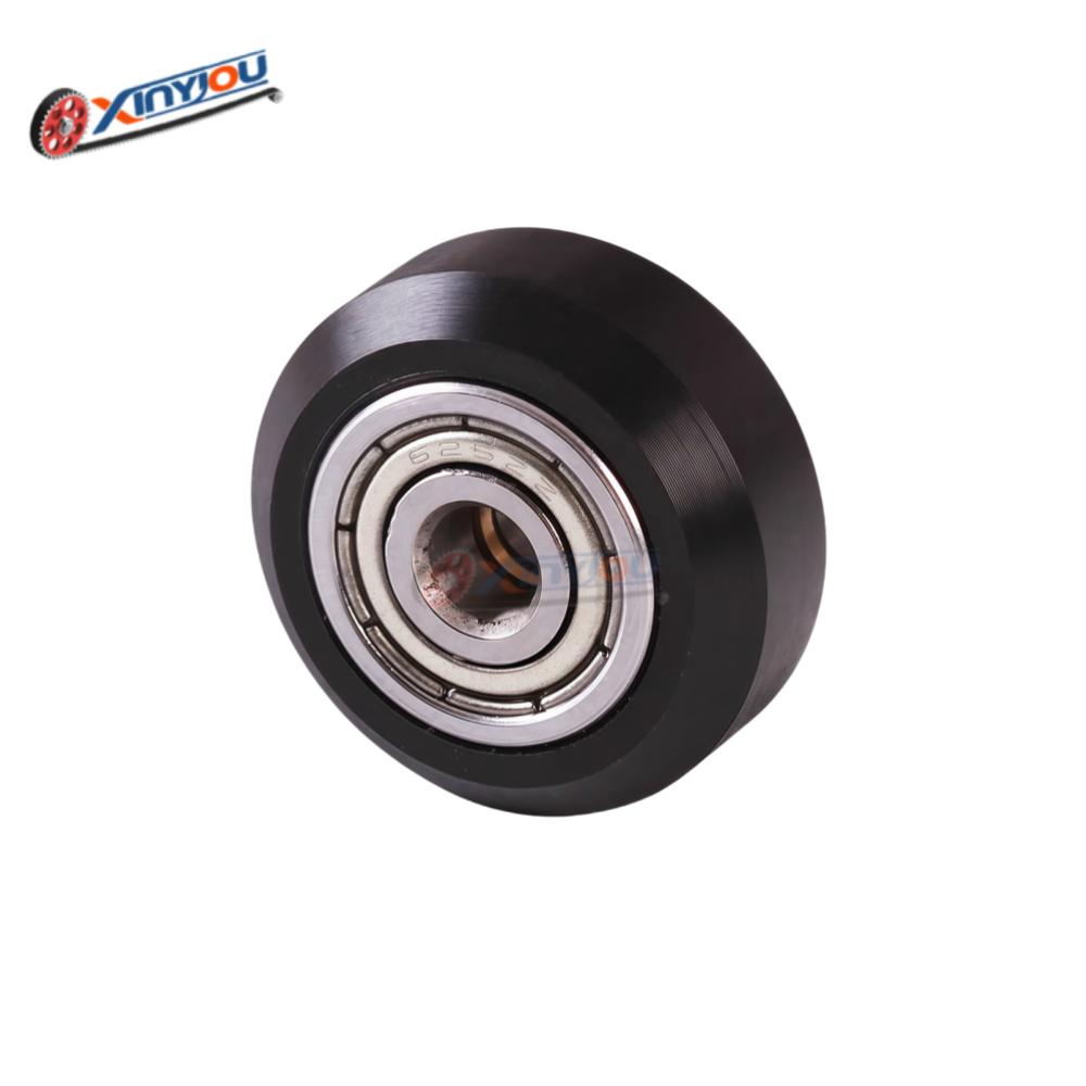 1/6/12/24pcs CNC Plastic POM Big Small Wheel With Bearing Idler V-Slot Aluminum Profile Perlin Pulley For 3D Printer